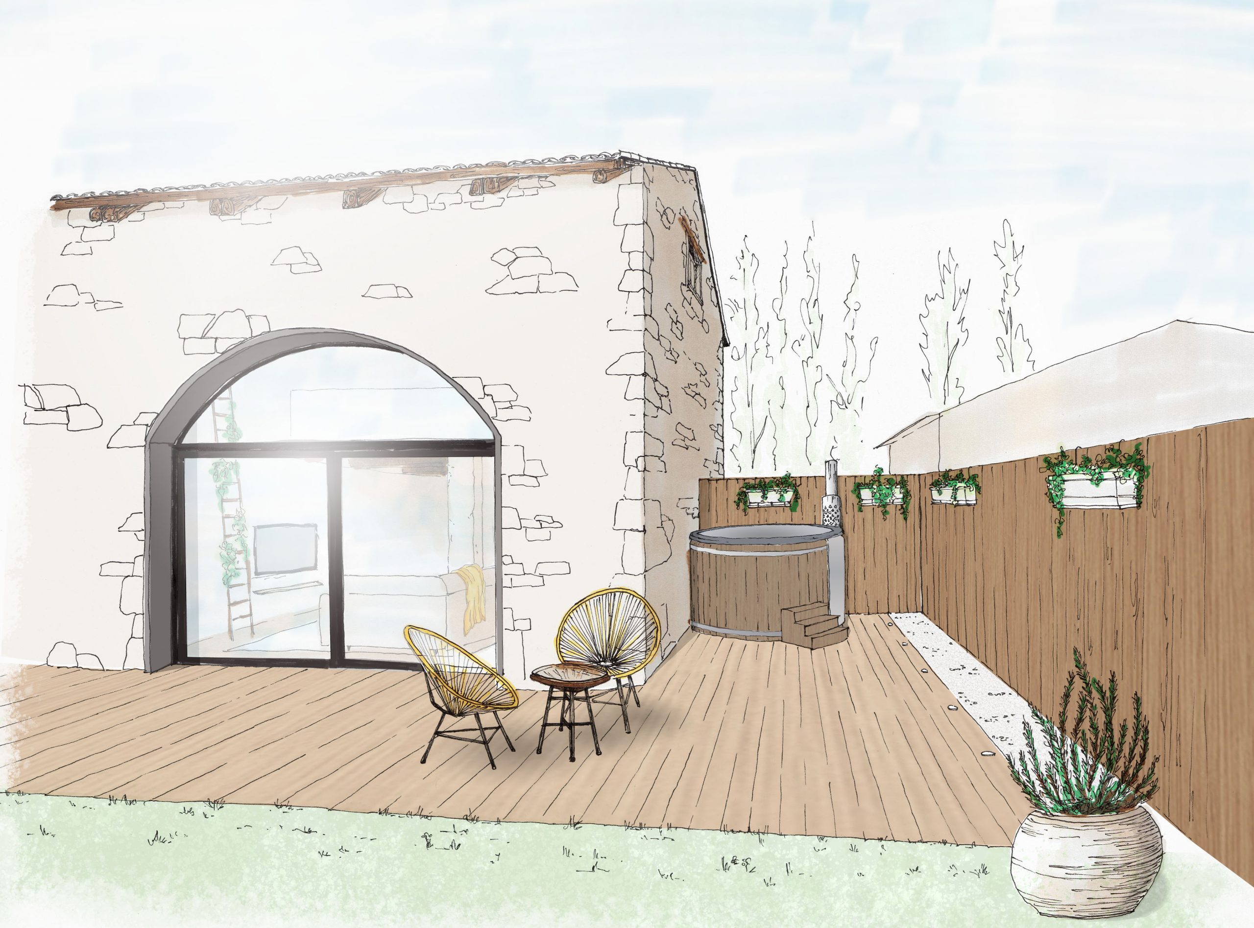 hebergement avec jaccuzzi privatif